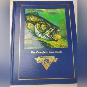 Blue Hardcover Fishing Book FREE SHIPPING